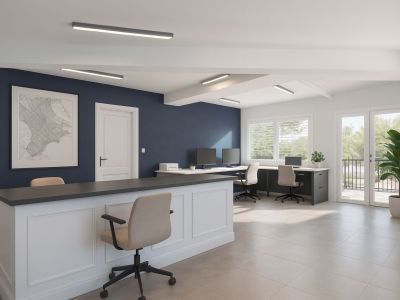 Intérieur du local commercial