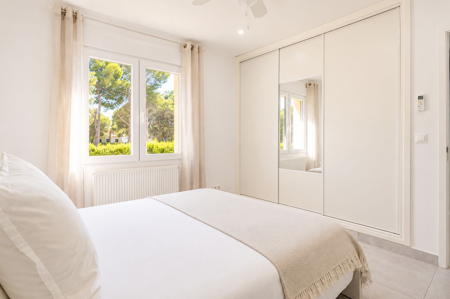 Chambre de la villa