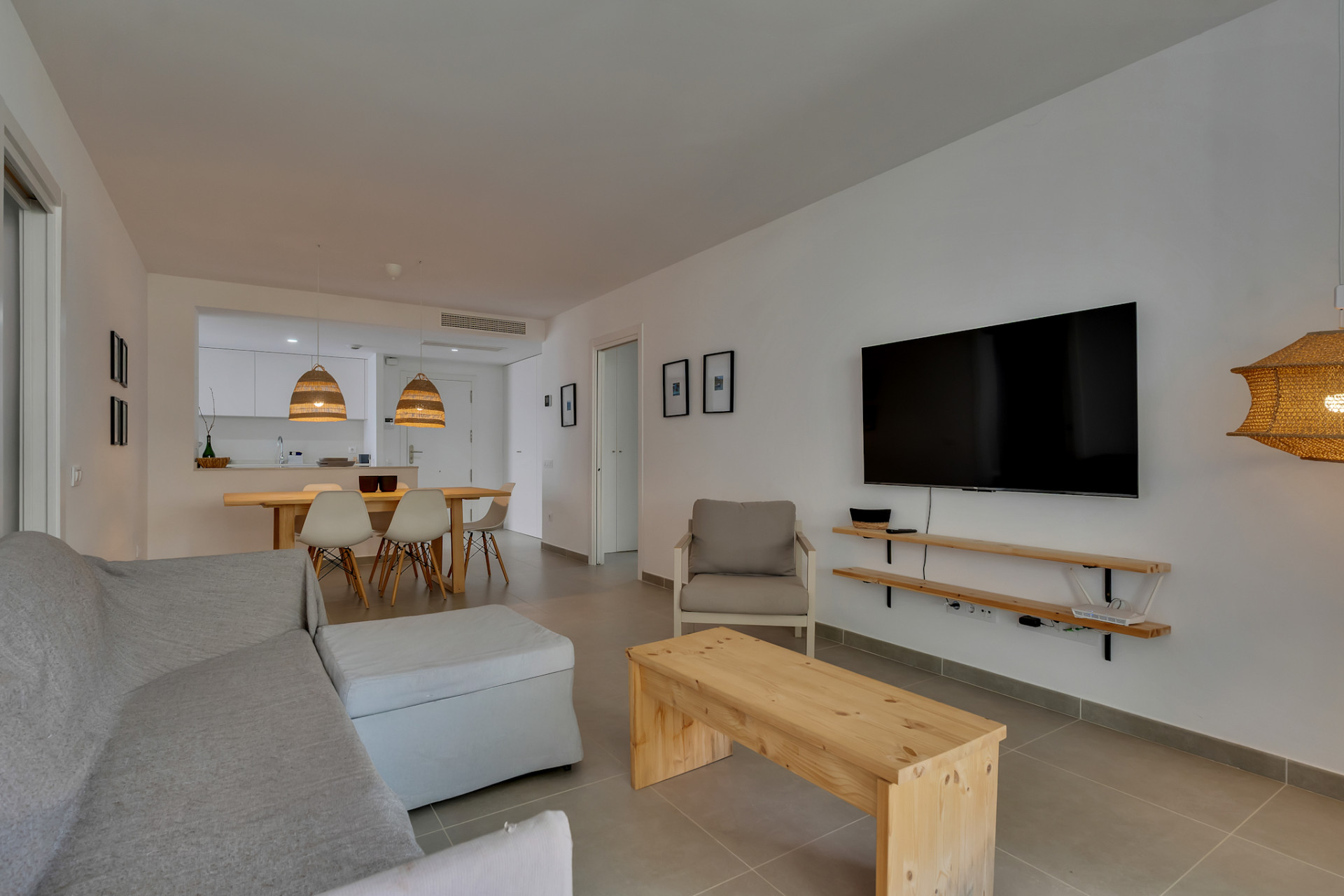 Salon-salle à manger