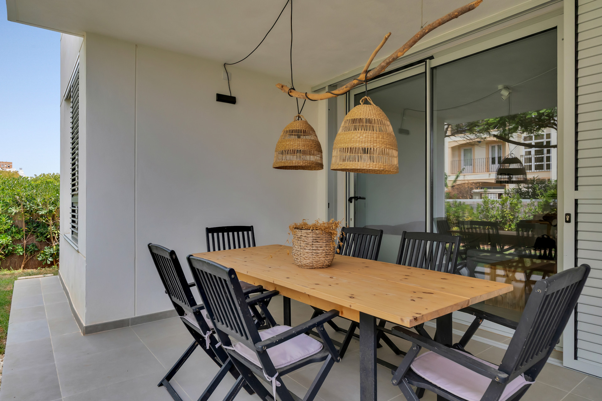 Terrasse couverte
