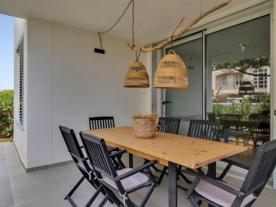 Terrasse couverte