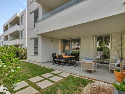 Terrasse et jardin privé