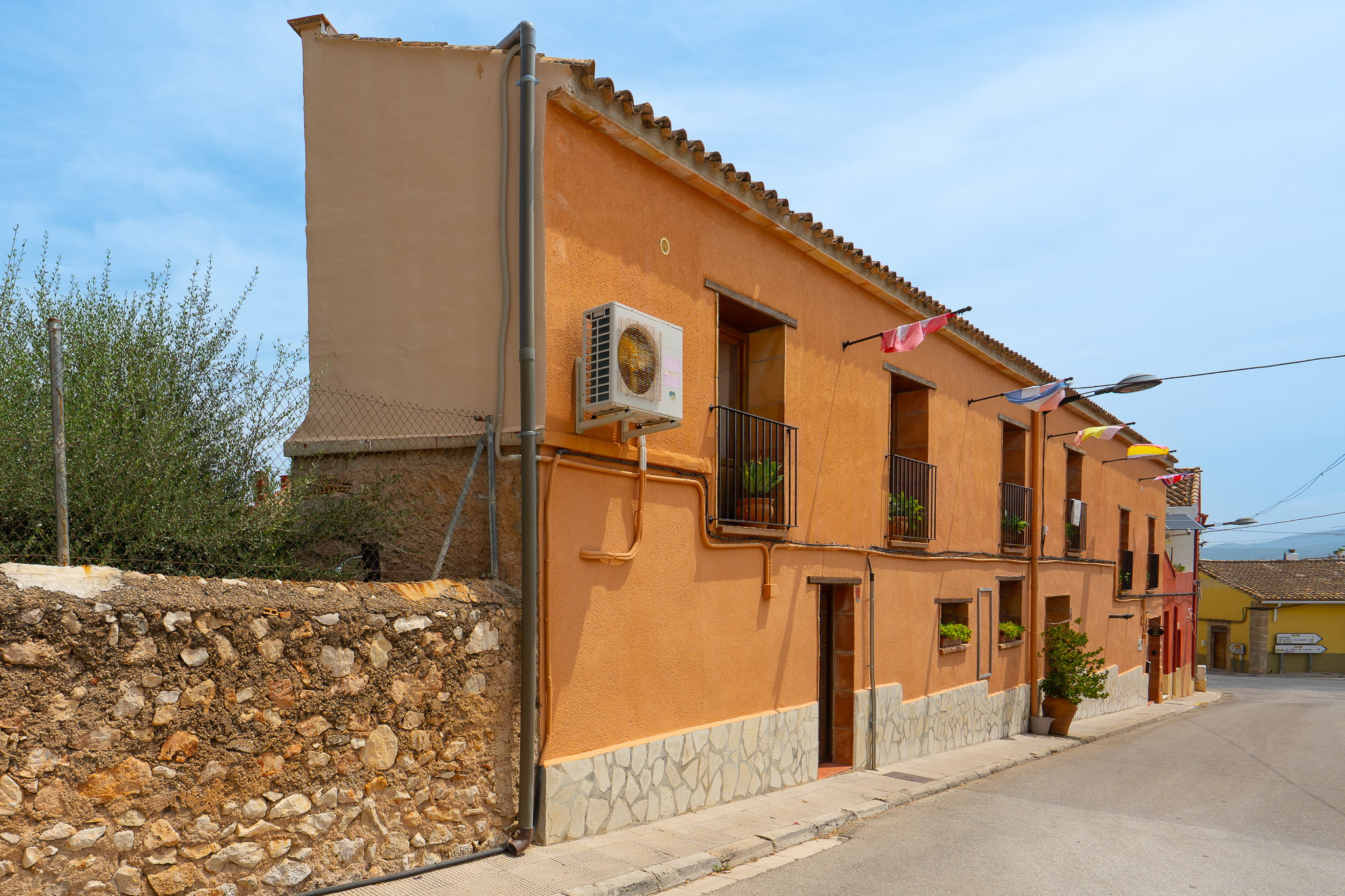 Façade extérieure du bâtiment