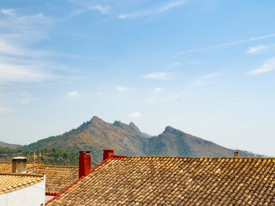 Vue sur les montagnes