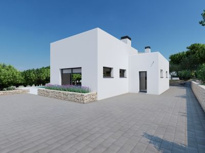Vue extérieure de la villa