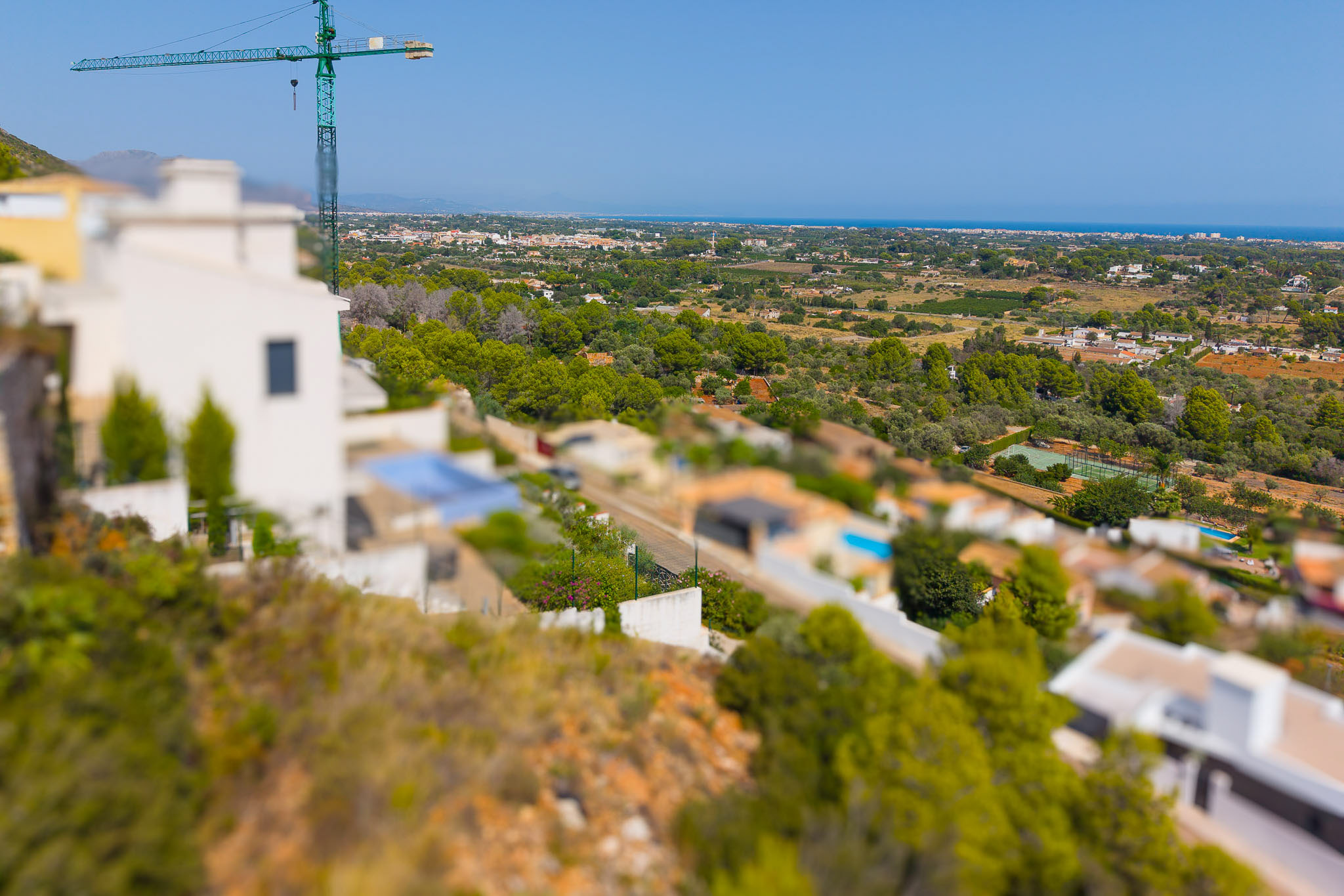 Vues panoramiques sur la mer