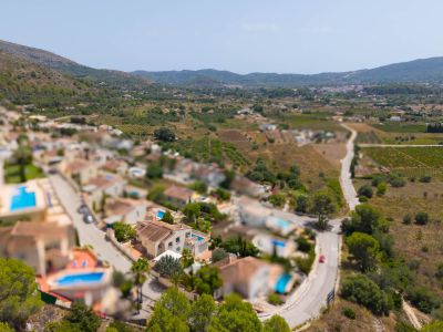 Vue aérienne de la propriété