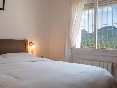 Chambre avec vue sur la montagne