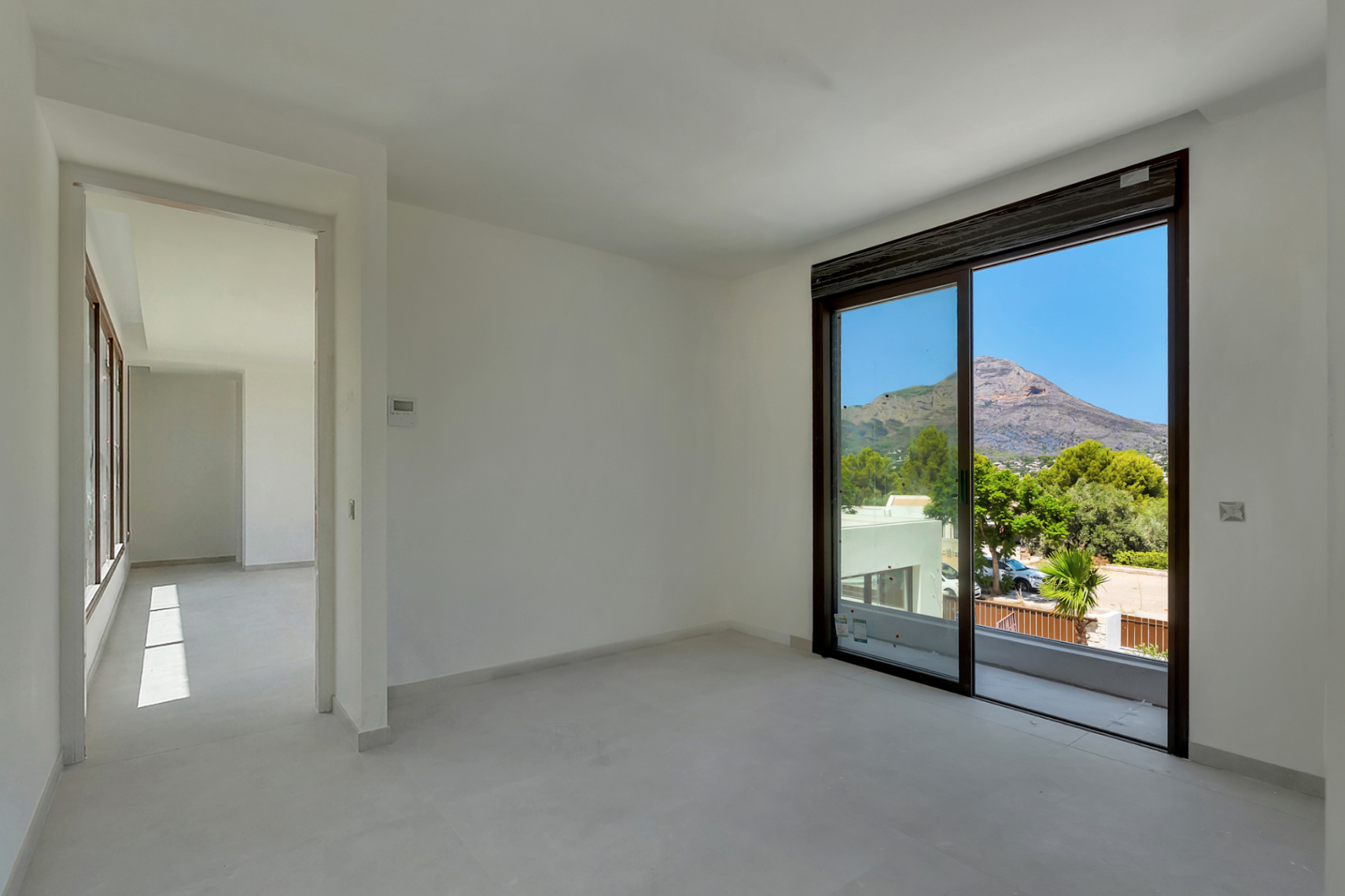 Chambre avec vue sur la montagne