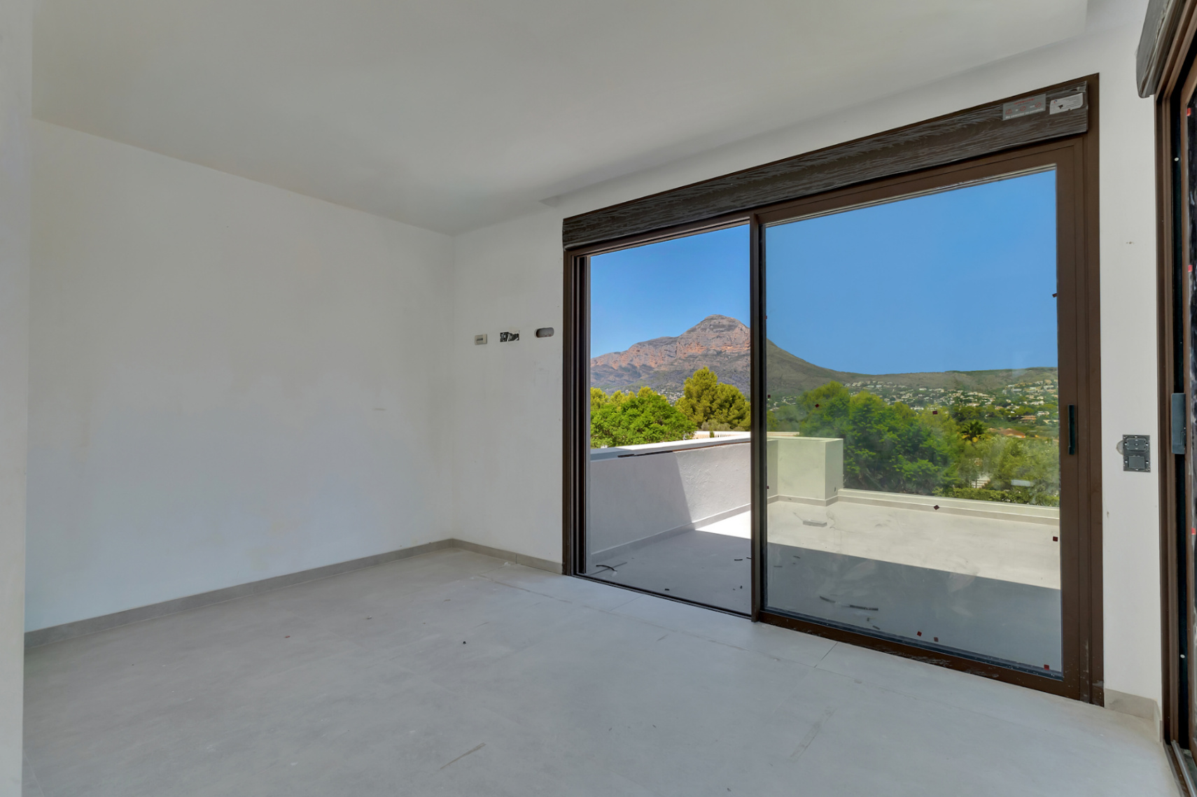Chambre avec vue sur la montagne