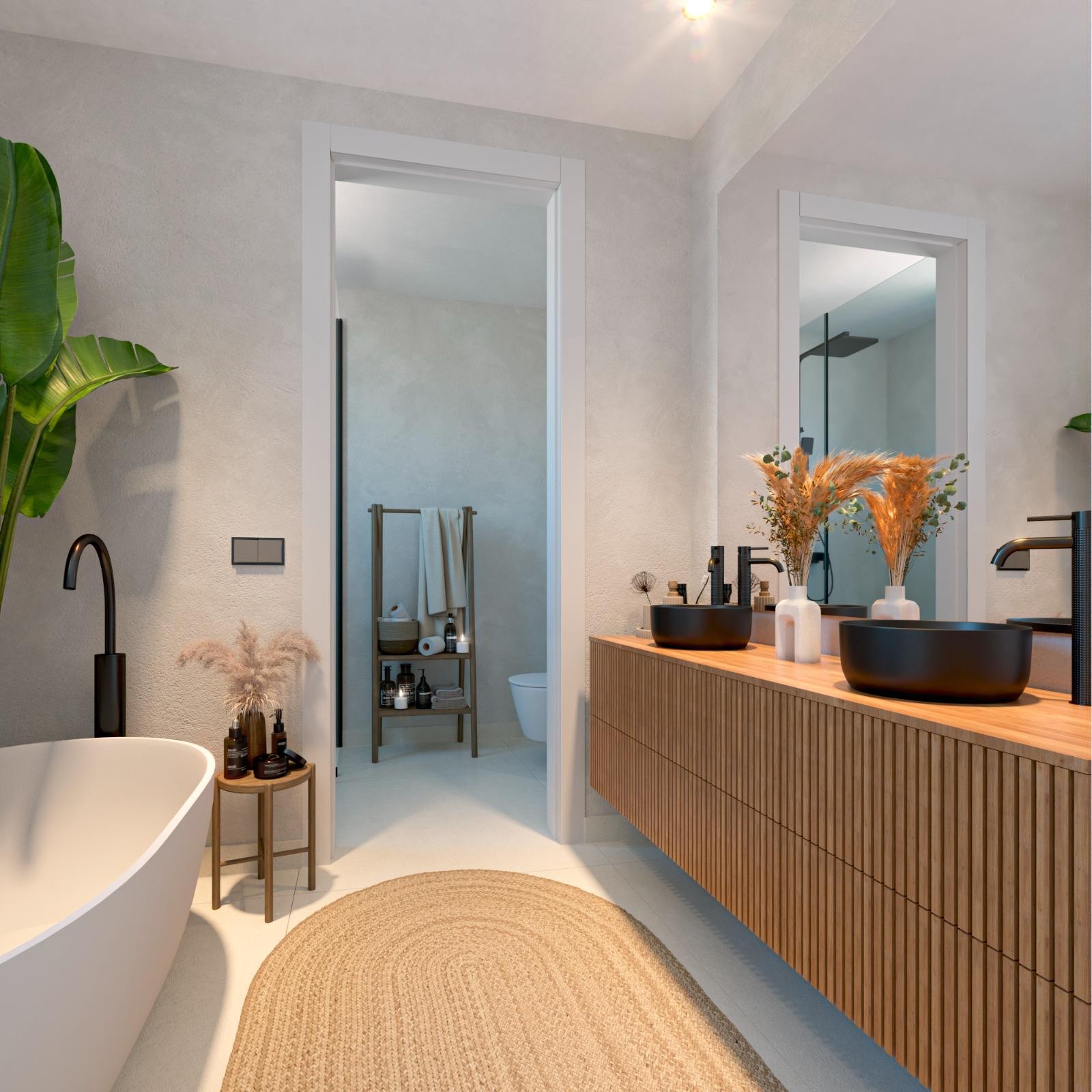 Salle de bains attenante