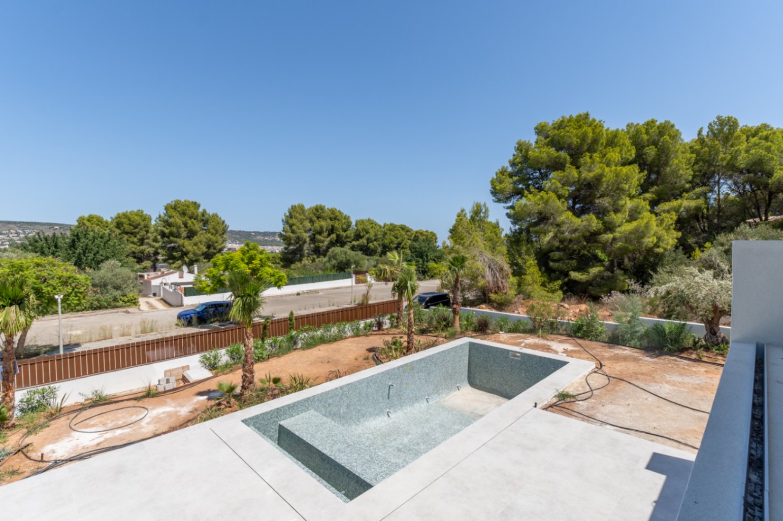 Terrasse et piscine