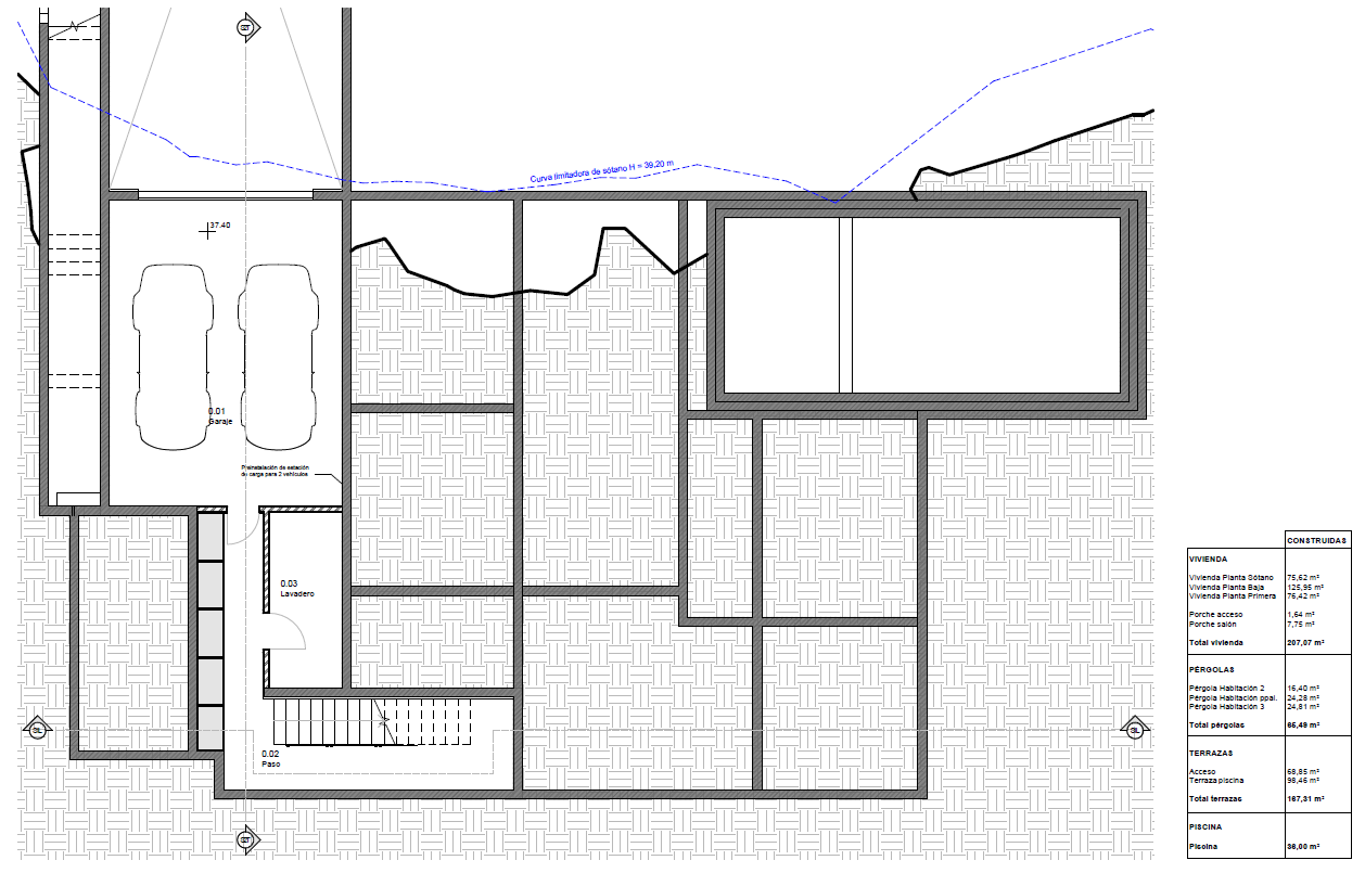 Plan du sous-sol