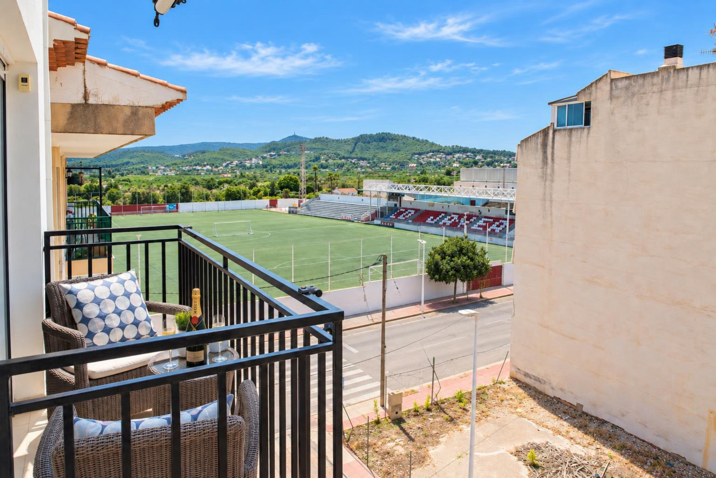 Balcon avec vue dégagée
