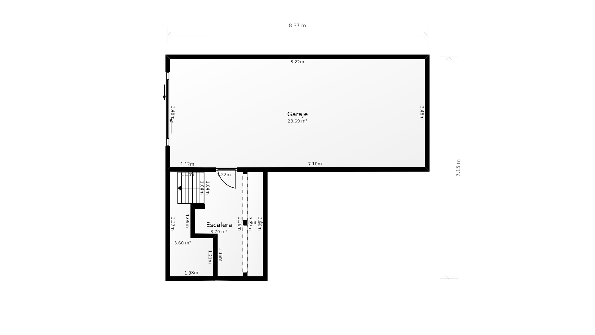 Plan du garage