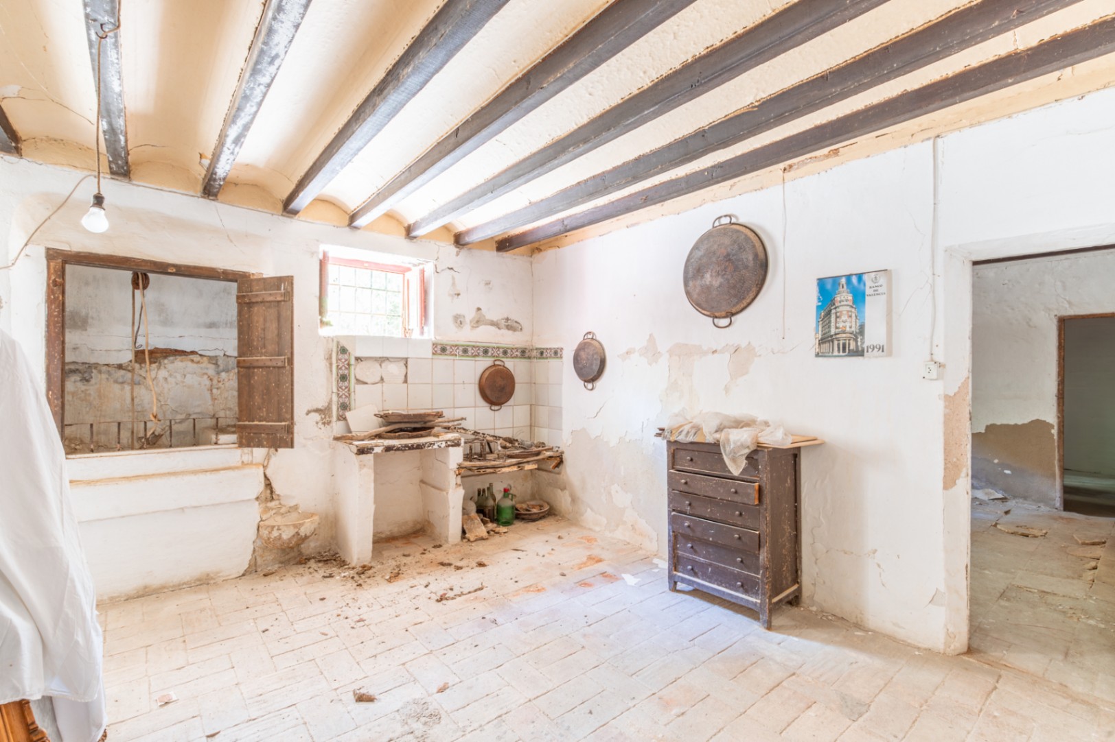 Ancienne cuisine rustique