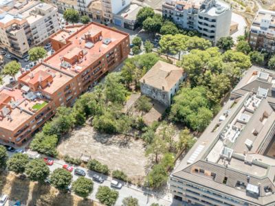 Vue aérienne de la propriété