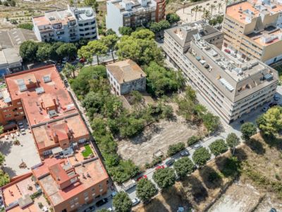 Vue aérienne de la propriété