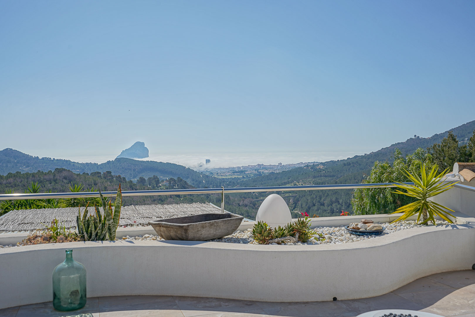 Terrasse avec vue panoramique