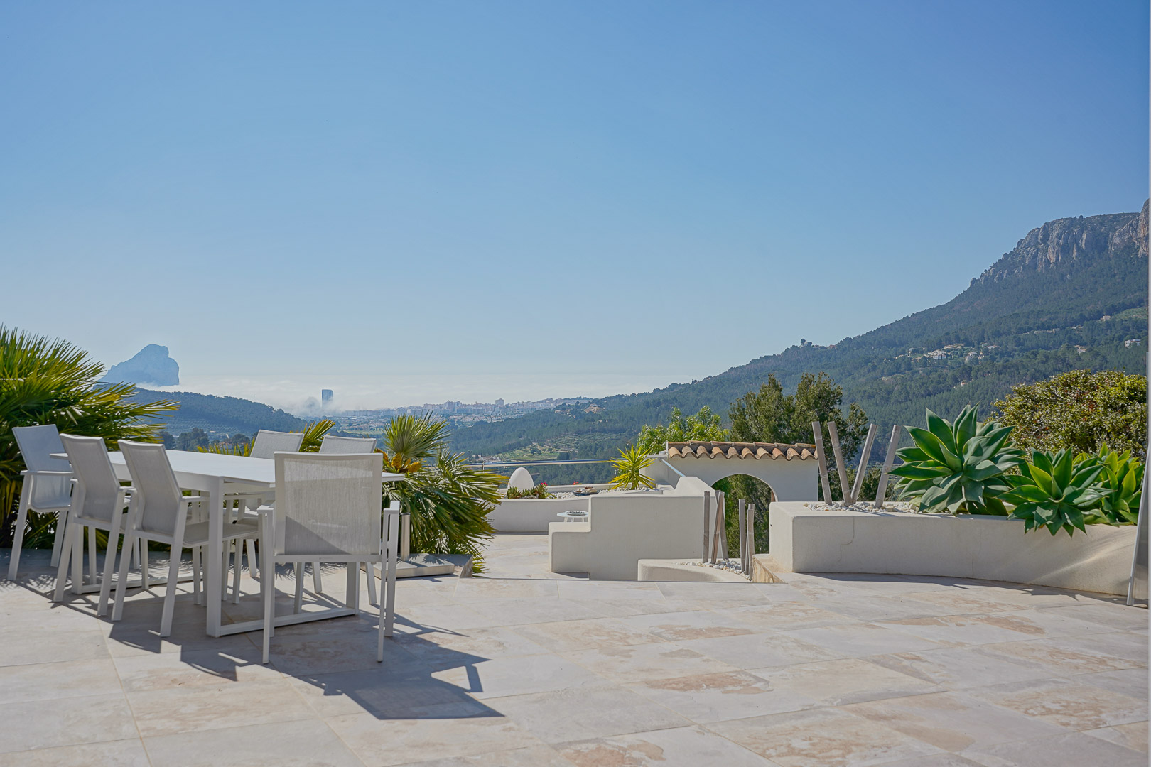 Terrasse avec vue panoramique