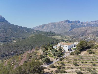 Vue aérienne de la propriété
