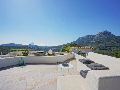 Terrasse avec vue panoramique