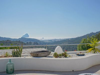 Terrasse avec vue panoramique