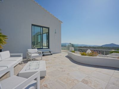 Terrasse avec vue panoramique
