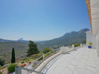 Terrasse avec vue panoramique