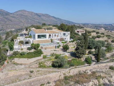 Vue aérienne de la villa
