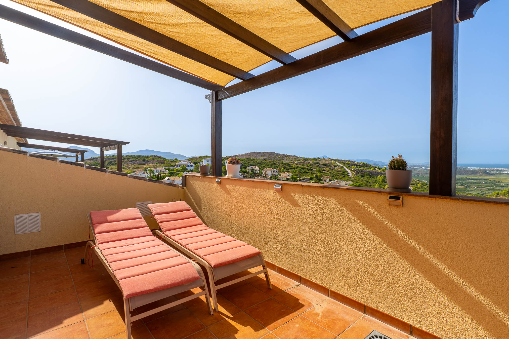 Terrasse avec vue mer