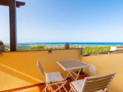 Terrasse avec vue mer