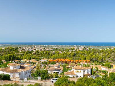 Vue panoramique sur la mer