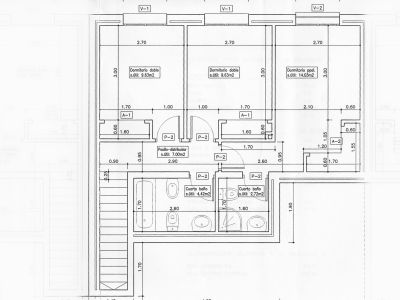 Plan de l'étage supérieur