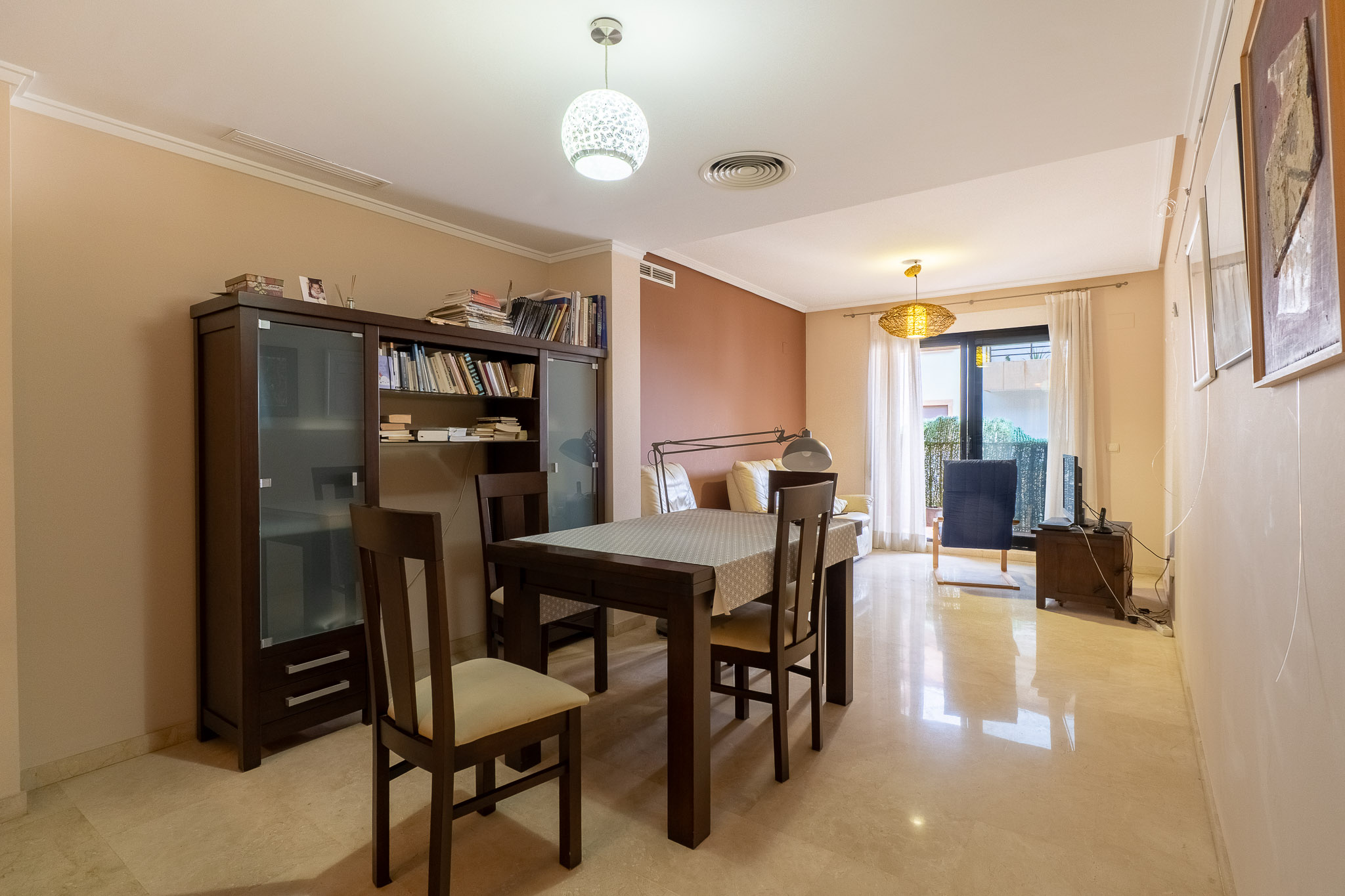 Salon-salle à manger