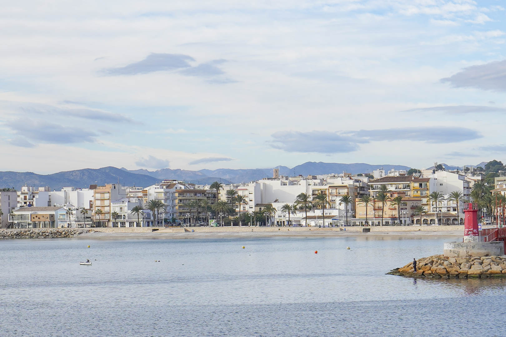 Vue sur la côte de Jávea