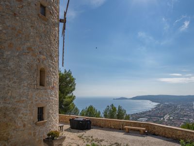 Vue panoramique sur la mer