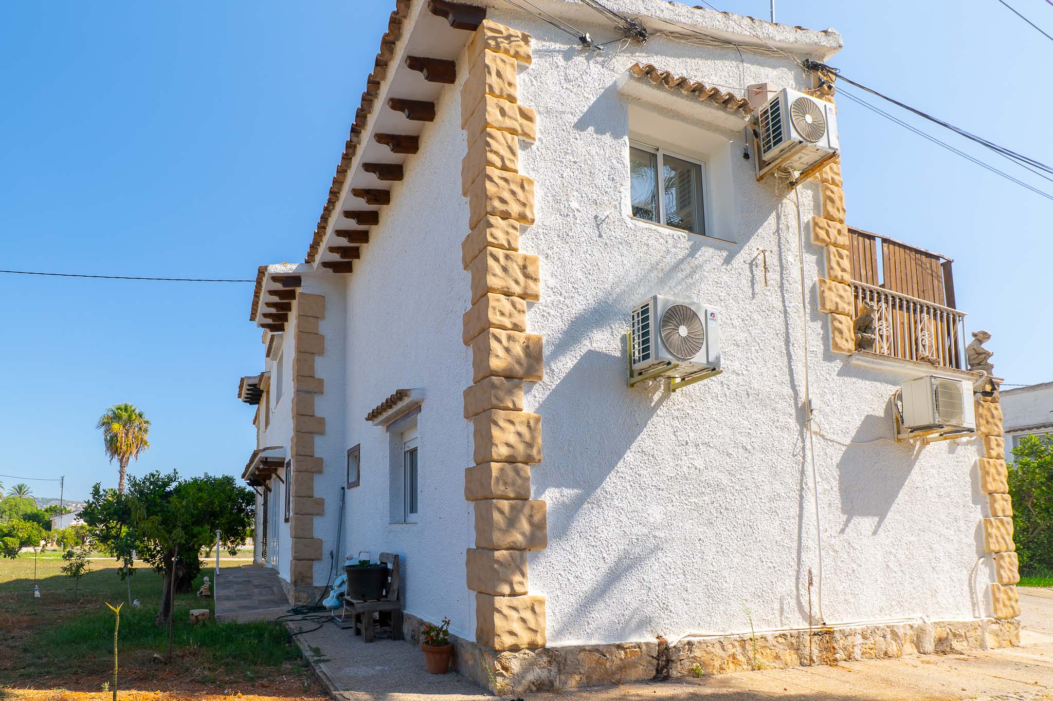Façade extérieure de la maison