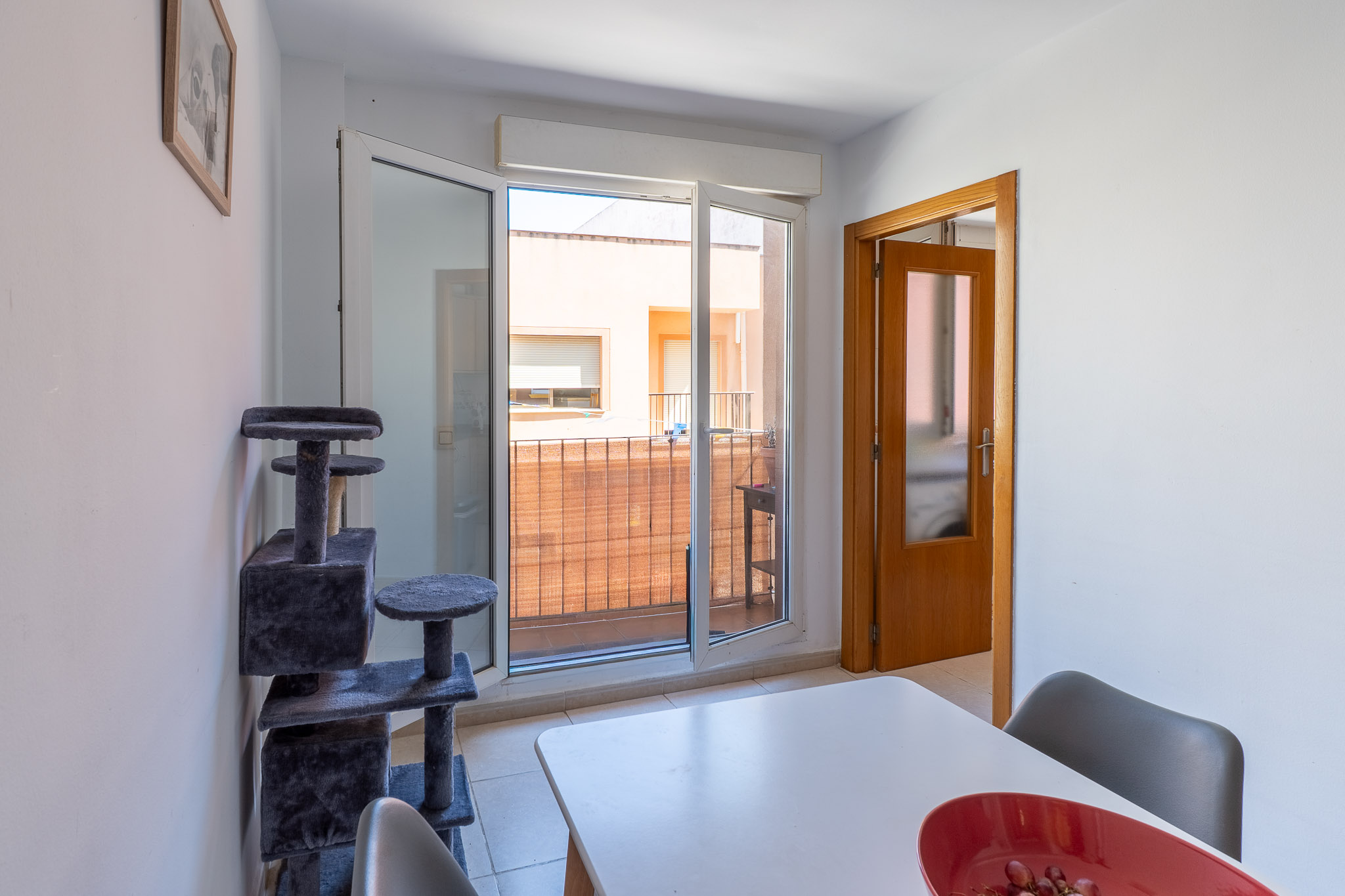 Salle à manger avec balcon