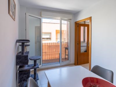 Salle à manger avec balcon