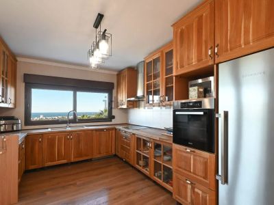 Cuisine avec vue sur mer