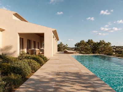 Terrasse avec piscine