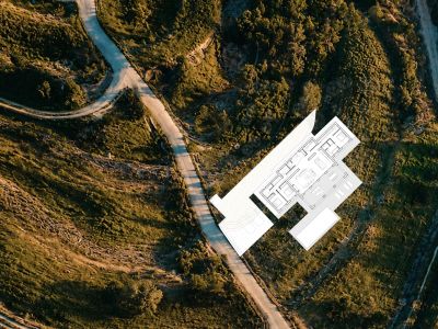 Plan d'implantation sur parcelle
