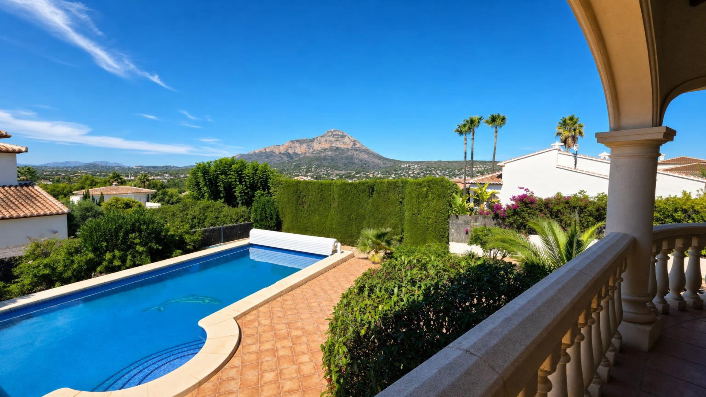 Villa avec vues panoramiques sur le Montgo en vente à Javea