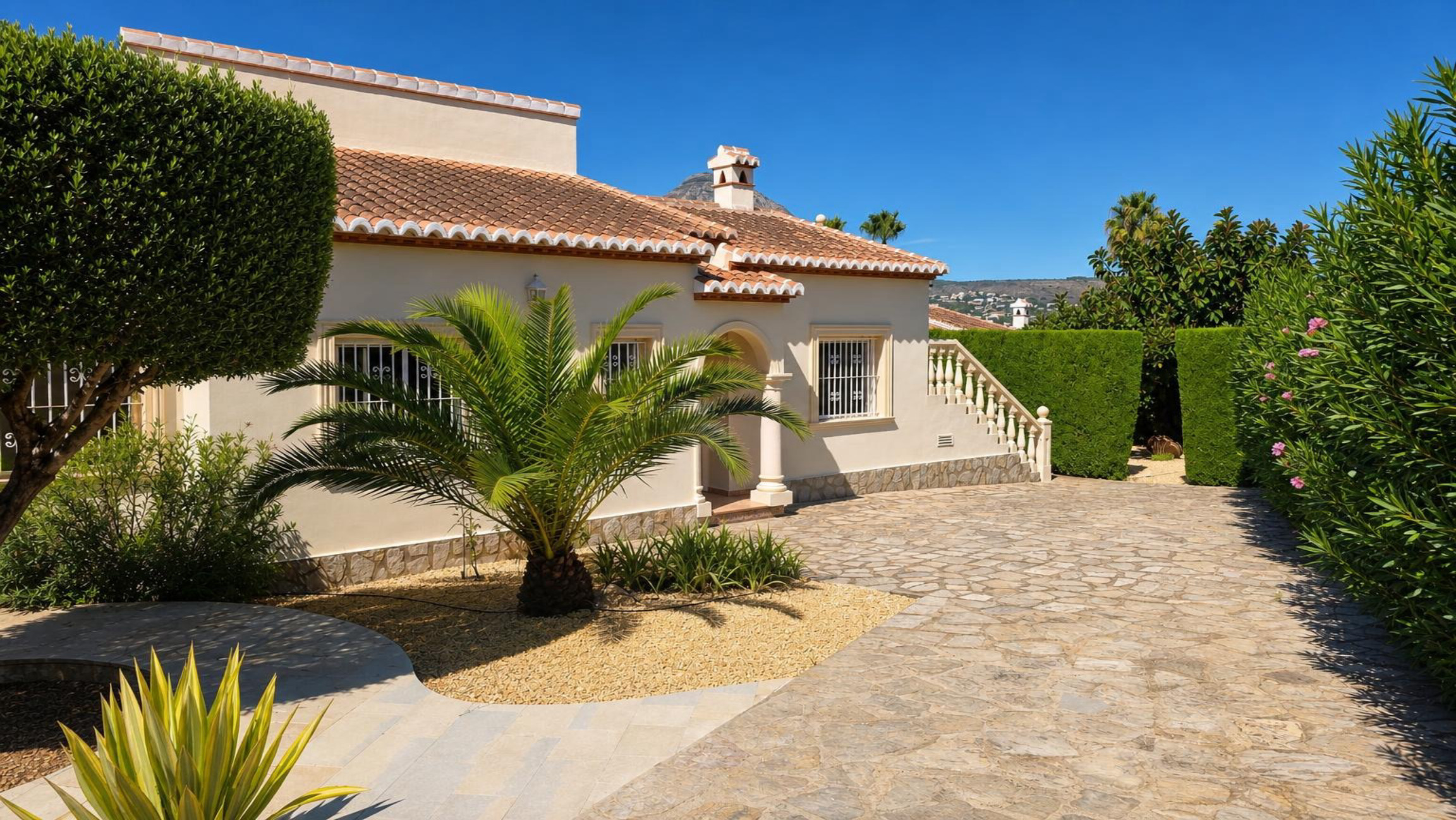 Villa avec vues panoramiques sur le Montgo en vente à Javea