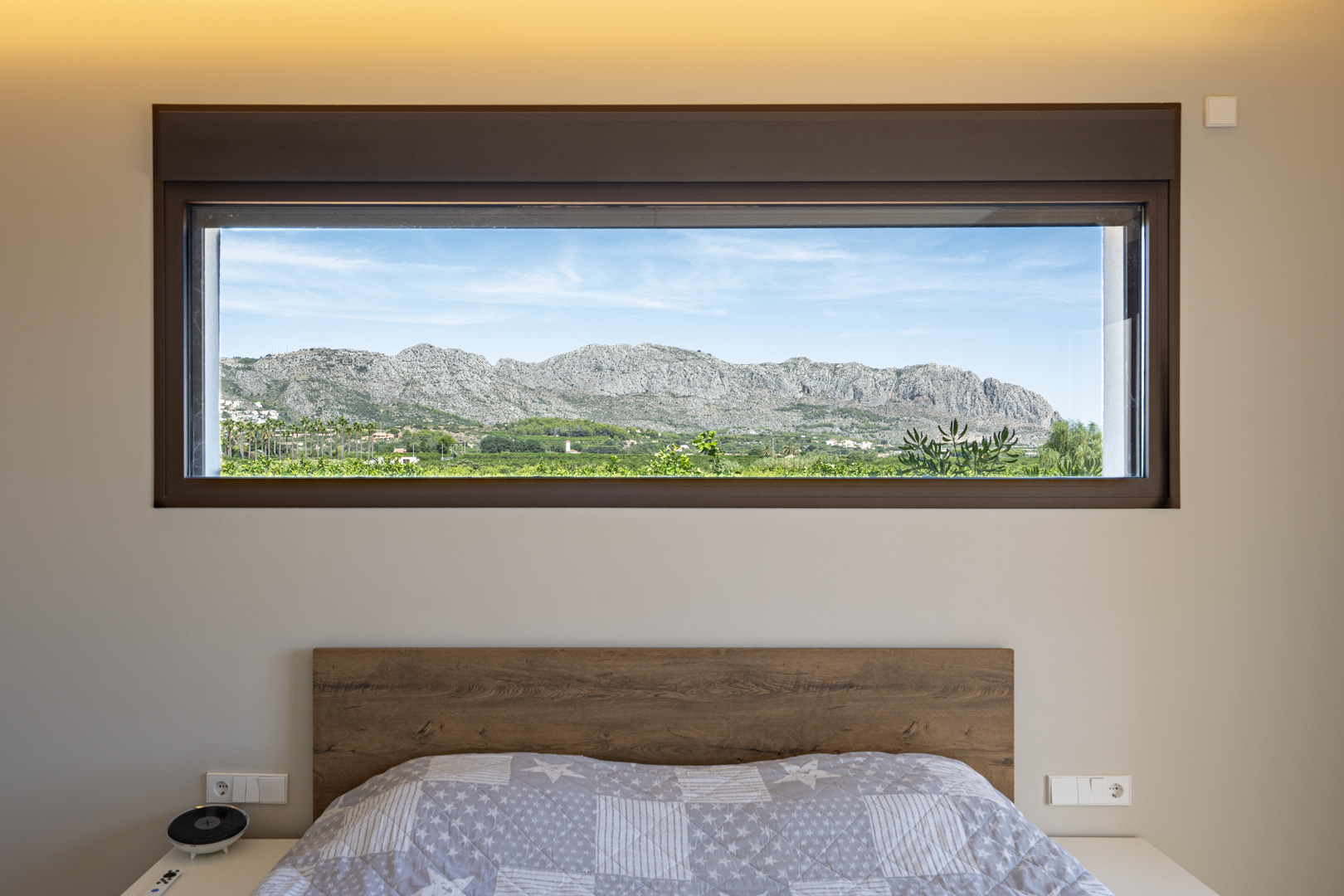 Chambre avec vue sur la montagne