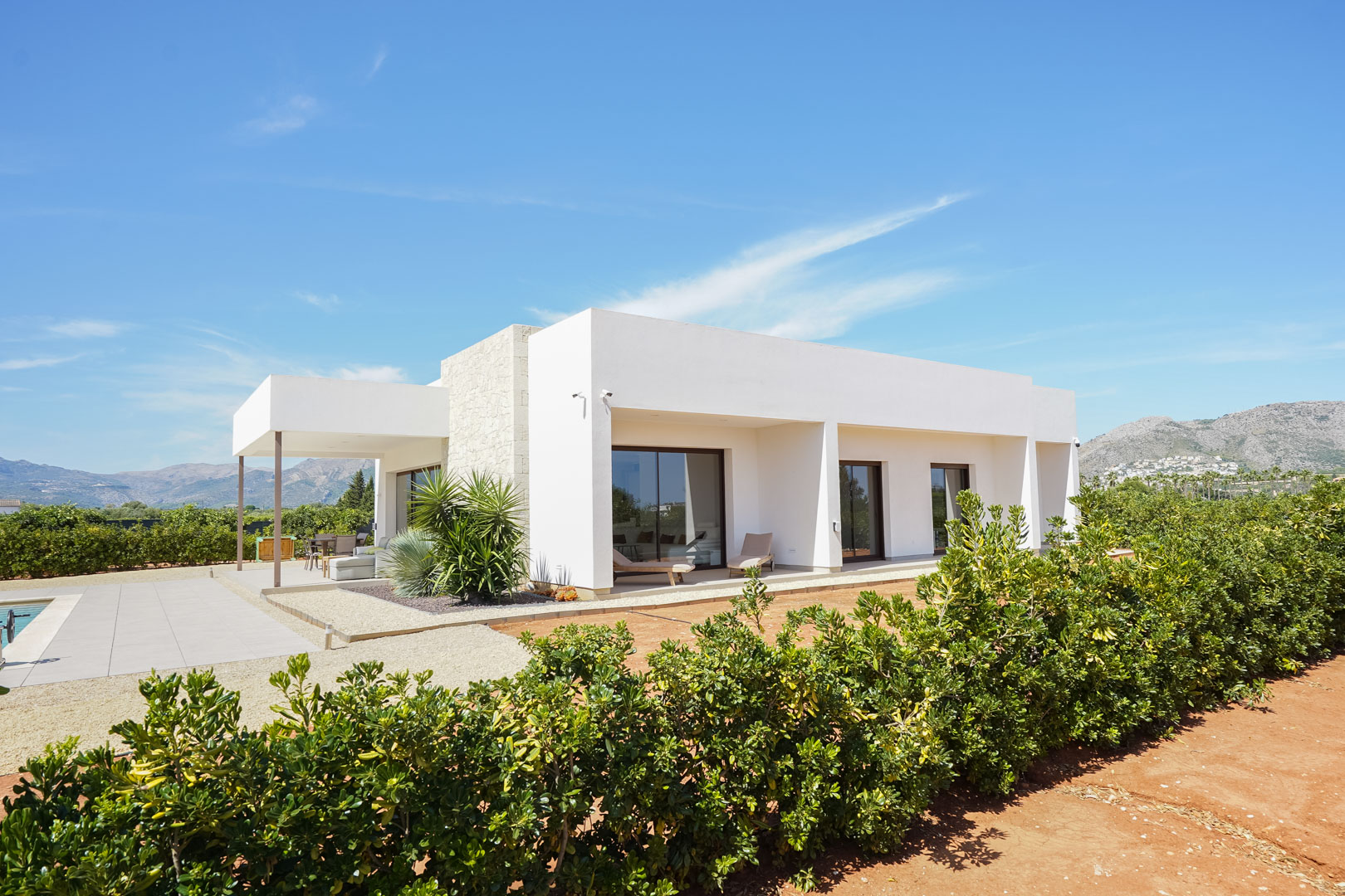 Extérieur de la villa