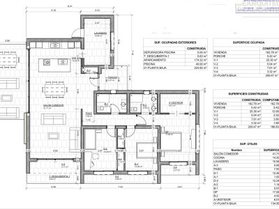 Plan de la villa