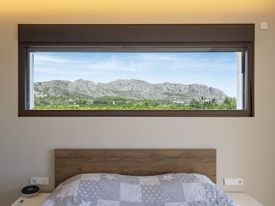 Chambre avec vue sur la montagne