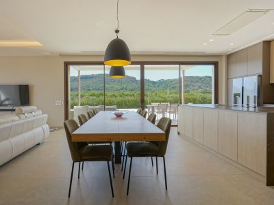 Salon-salle à manger ouvert